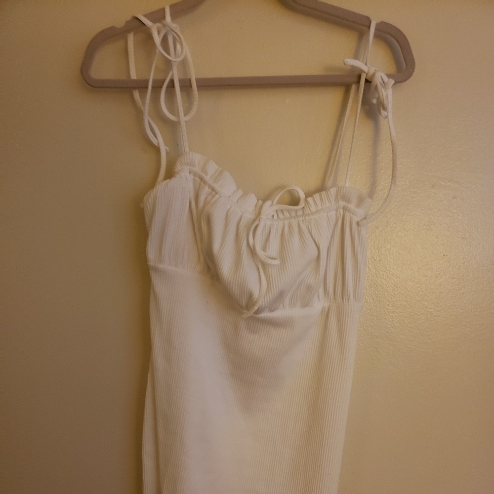 White dress